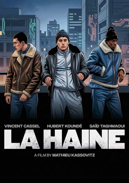La Haine Film Posteri – Duvar Tablosu poster görseli
