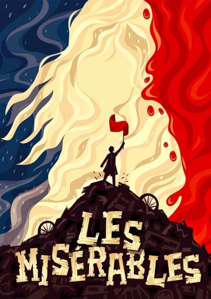 Les Misérables Revolutionary Poster Art Film Posteri – Duvar Tablosu poster görseli