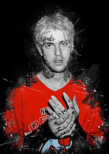 Lil Peep Müzik Posteri – Duvar Tablosu poster görseli