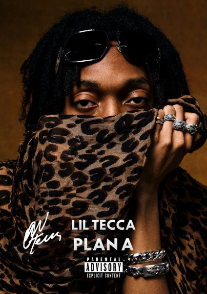 Lil Tecca Plan A Album Cover Müzik Posteri – Duvar Tablosu duvarda gerçek ölçek