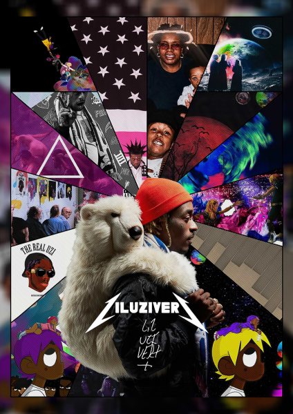 Lil Uzi Vert Collage Müzik Posteri – Duvar Tablosu