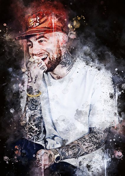 Mac Miller Müzik Posteri – Duvar Tablosu poster görseli