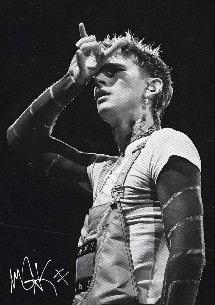 Machine Gun Kelly performing Müzik Posteri – Duvar Tablosu