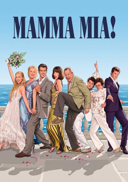 Mamma Mia Film Posteri – Duvar Tablosu