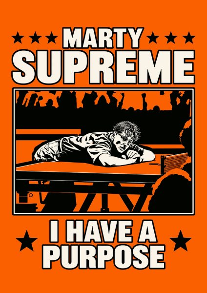 Marty Supreme I Have A Purpose Film Posteri – Duvar Tablosu duvarda gerçek ölçek