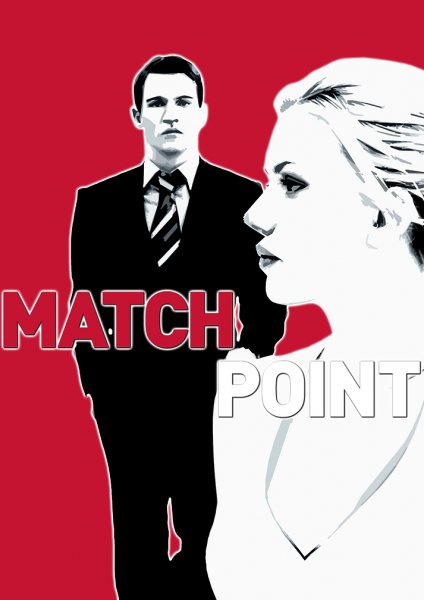 Match Point 2005 Film Posteri – Duvar Tablosu duvarda gerçek ölçek
