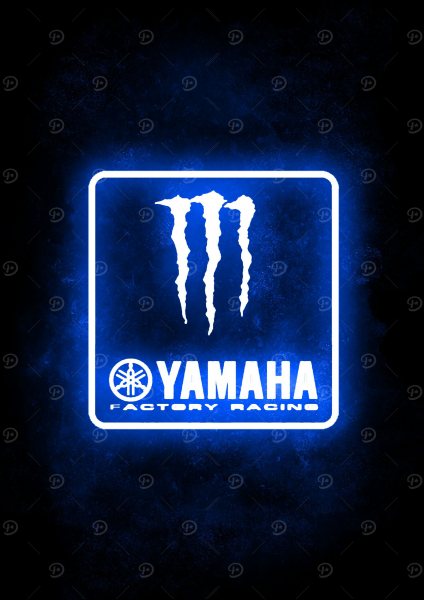 Maverick Vinales Rossi Lin Araba Posteri – Duvar Tablosu duvarda gerçek ölçek