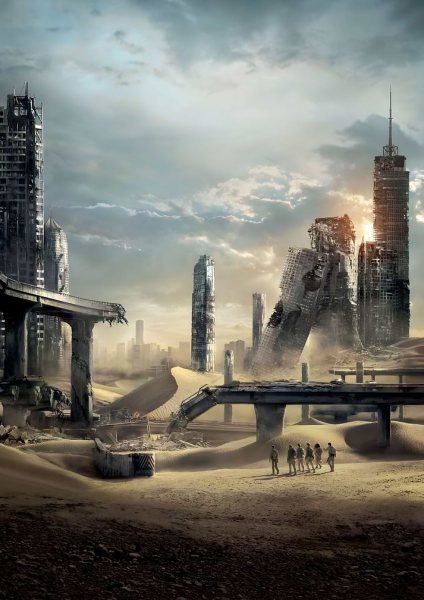 Maze runner Film Posteri – Duvar Tablosu duvarda gerçek ölçek