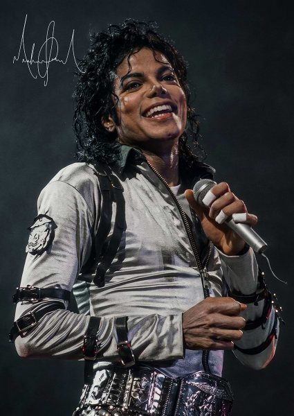 Michael Jackson Müzik Posteri – Duvar Tablosu duvarda gerçek ölçek