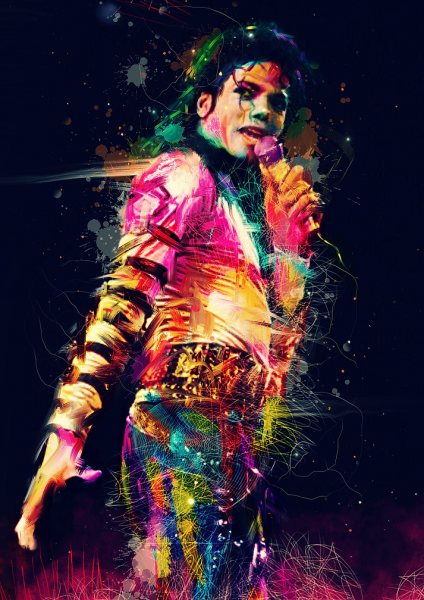 Michael Jackson Müzik Posteri – Duvar Tablosu