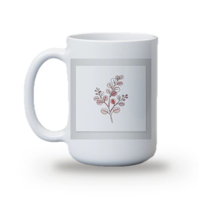 Minimal & estetik Temalı Baskılı Kupa (Çizgi sanat)