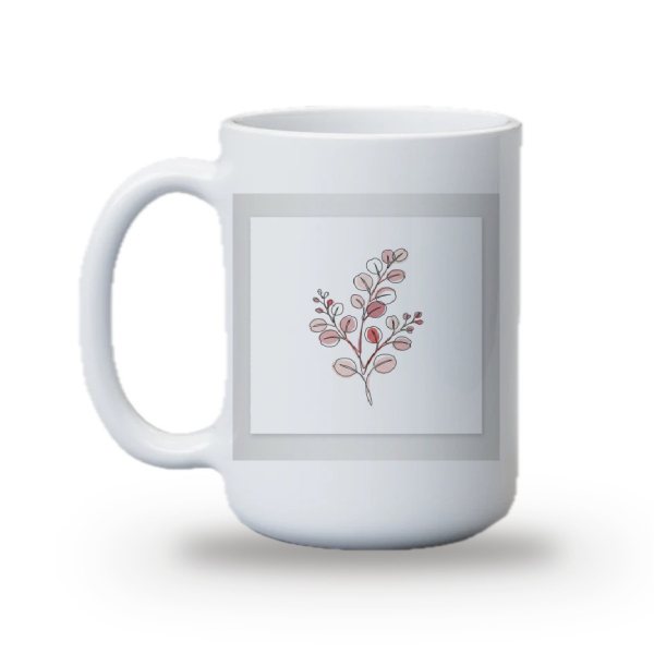Minimal & estetik Temalı Baskılı Kupa (Çizgi sanat)