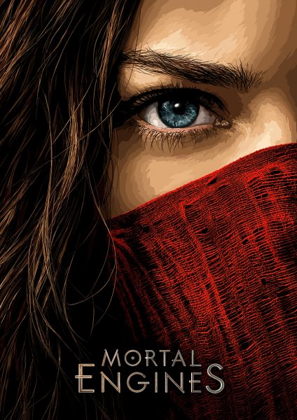 Mortal Engines Hester Shaw Film Posteri – Duvar Tablosu duvarda gerçek ölçek