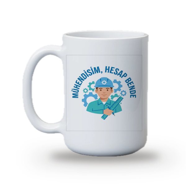 "Mühendisim, hesap bende" Baskılı Kupa