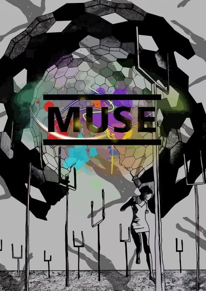 Muse Band Artwork Müzik Posteri – Duvar Tablosu poster görseli