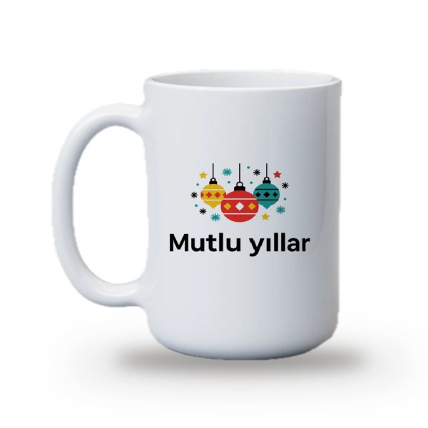 "Mutlu yıllar" Baskılı Kupa