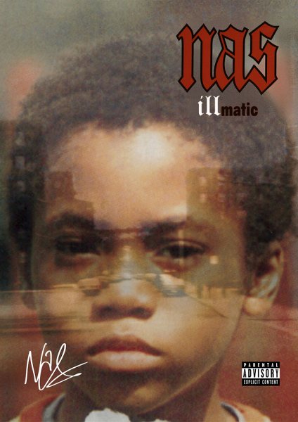 Nas Illmatic Album Cover Art Müzik Posteri – Duvar Tablosu duvarda gerçek ölçek
