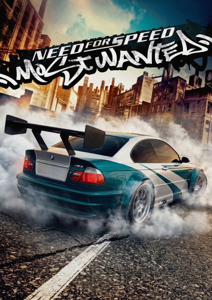 Need for Speed Most Wanted Car Drift Araba Posteri – Duvar Tablosu