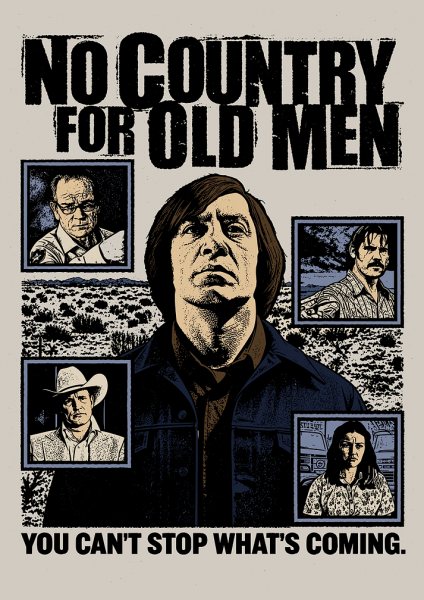 No Country for Old Men Film Posteri – Duvar Tablosu poster görseli