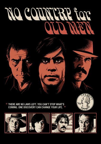 No Country for Old Men Film Posteri – Duvar Tablosu poster görseli