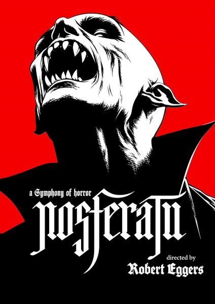 Nosferatu Robert Eggers Movie Film Posteri – Duvar Tablosu duvarda gerçek ölçek
