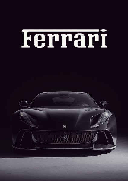 Novitec Ferrari 812 Araba Posteri – Duvar Tablosu