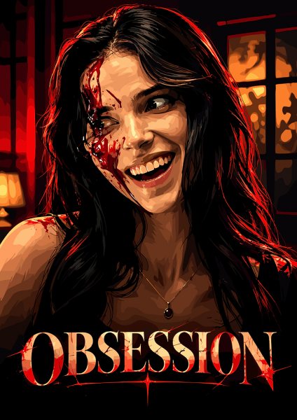 Obsession Horror Movie Poster Art Film Posteri – Duvar Tablosu duvarda gerçek ölçek