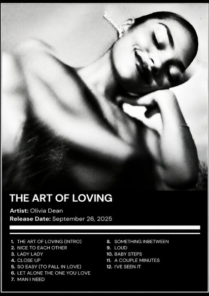 Olivia Dean The Art Of Loving Müzik Posteri – Duvar Tablosu poster görseli