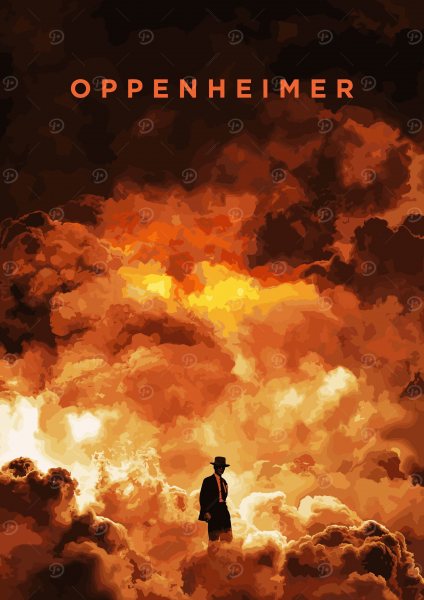 Oppenheimer Movie Film Posteri – Duvar Tablosu poster görseli