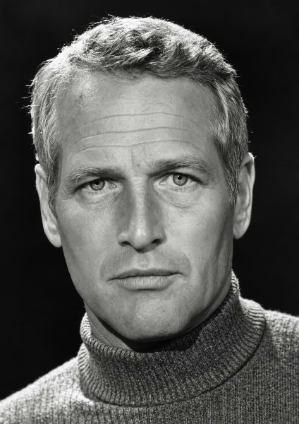 Paul Newman Portrait Film Posteri – Duvar Tablosu