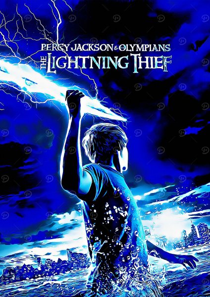 Percy Jackson The Olympia Film Posteri – Duvar Tablosu duvarda gerçek ölçek