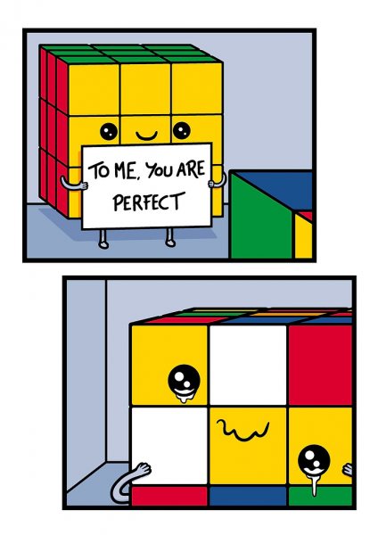 Perfect Cube Film Posteri – Duvar Tablosu duvarda gerçek ölçek