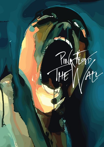 Pink Floyd The Wall Album Art Müzik Posteri – Duvar Tablosu poster görseli