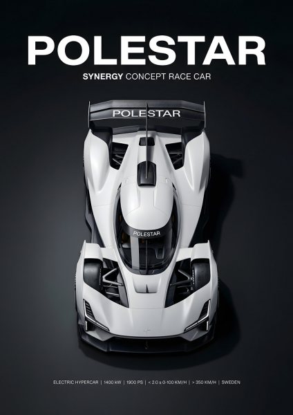 Polestar Synergy Concept Race Car Araba Posteri – Duvar Tablosu