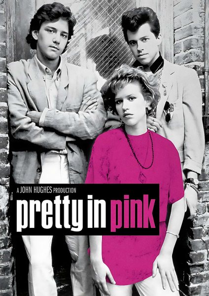 Pretty in Pink Movie Film Posteri – Duvar Tablosu duvarda gerçek ölçek