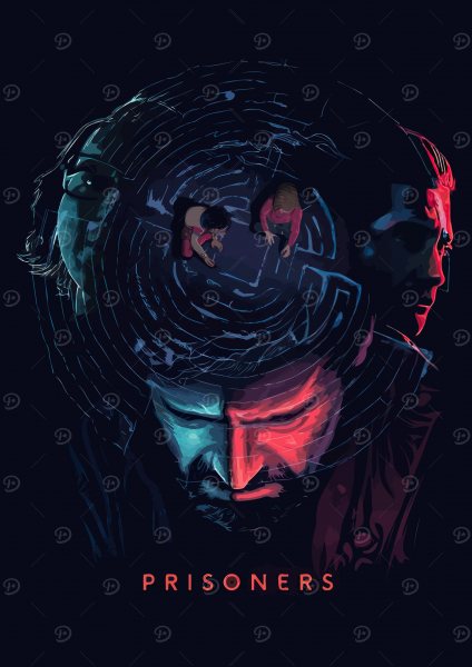 Prisoners Film Posteri – Duvar Tablosu duvarda gerçek ölçek