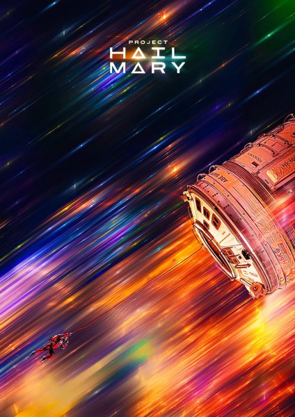 Project Hail Mary Film Posteri – Duvar Tablosu duvarda gerçek ölçek