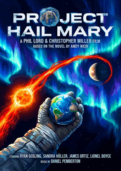 Project Hail Mary Movie Film Posteri – Duvar Tablosu