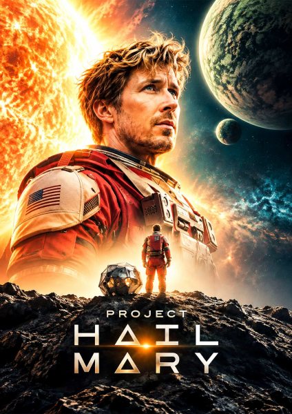 Project Hail Mary Movie Film Posteri – Duvar Tablosu