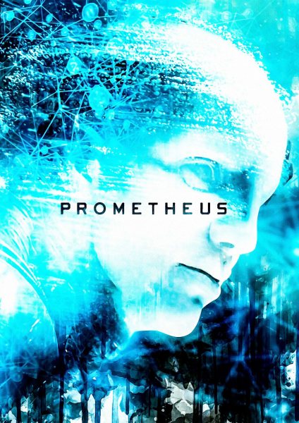 Prometheus 2 Film Posteri – Duvar Tablosu duvarda gerçek ölçek