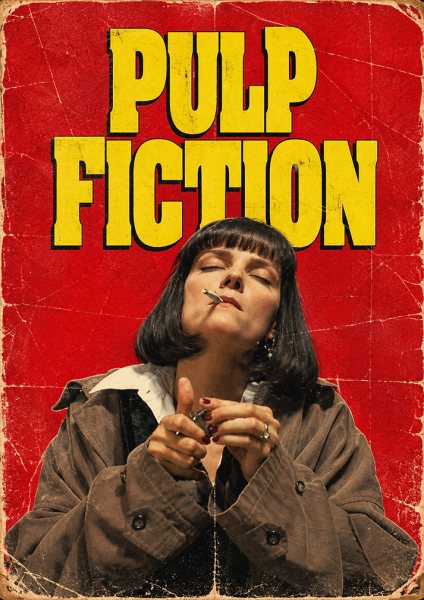 Pulp Fiction Mia Wallace Film Posteri – Duvar Tablosu