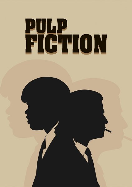 Pulp Fiction Movie Film Posteri – Duvar Tablosu