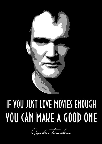 Quentin Tarantino Film Posteri – Duvar Tablosu poster görseli