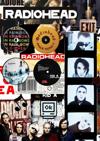 Radiohead Band Müzik Posteri – Duvar Tablosu poster görseli