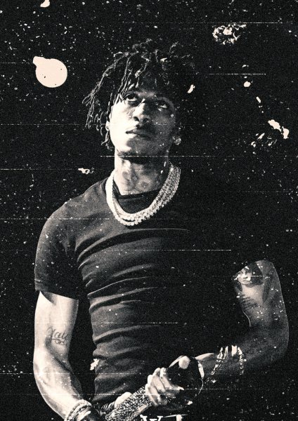 Rapper NBA YoungBoy Müzik Posteri – Duvar Tablosu