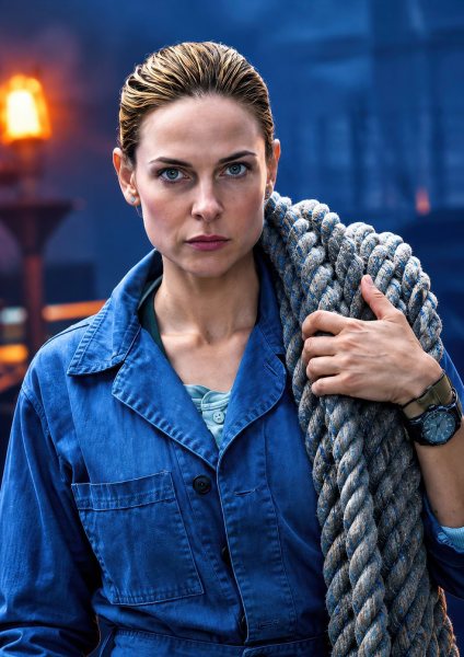 Rebecca Ferguson as Ilsa Faust Film Posteri – Duvar Tablosu poster görseli