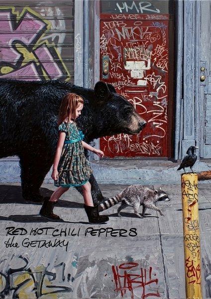 Red Hot Chili Peppers The Getaway Album Art Müzik Posteri – Duvar Tablosu duvarda gerçek ölçek
