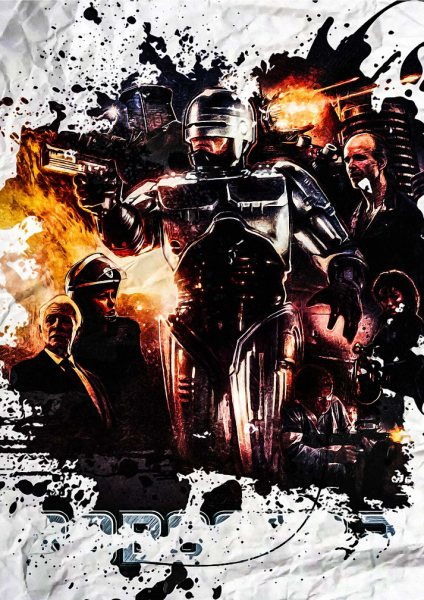 Robocop 2 Film Posteri – Duvar Tablosu poster görseli