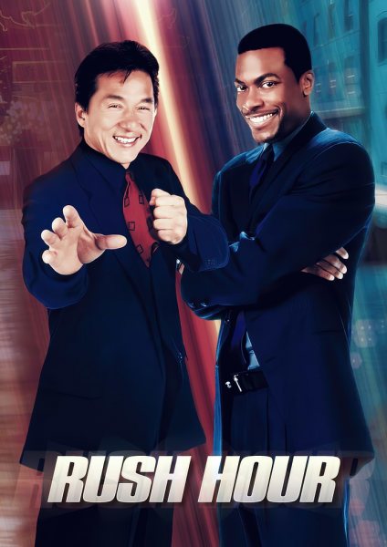 Rush Hour Movie Film Posteri – Duvar Tablosu duvarda gerçek ölçek