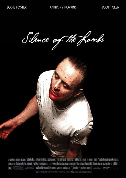 Silence of the Lambs Film Posteri – Duvar Tablosu duvarda gerçek ölçek